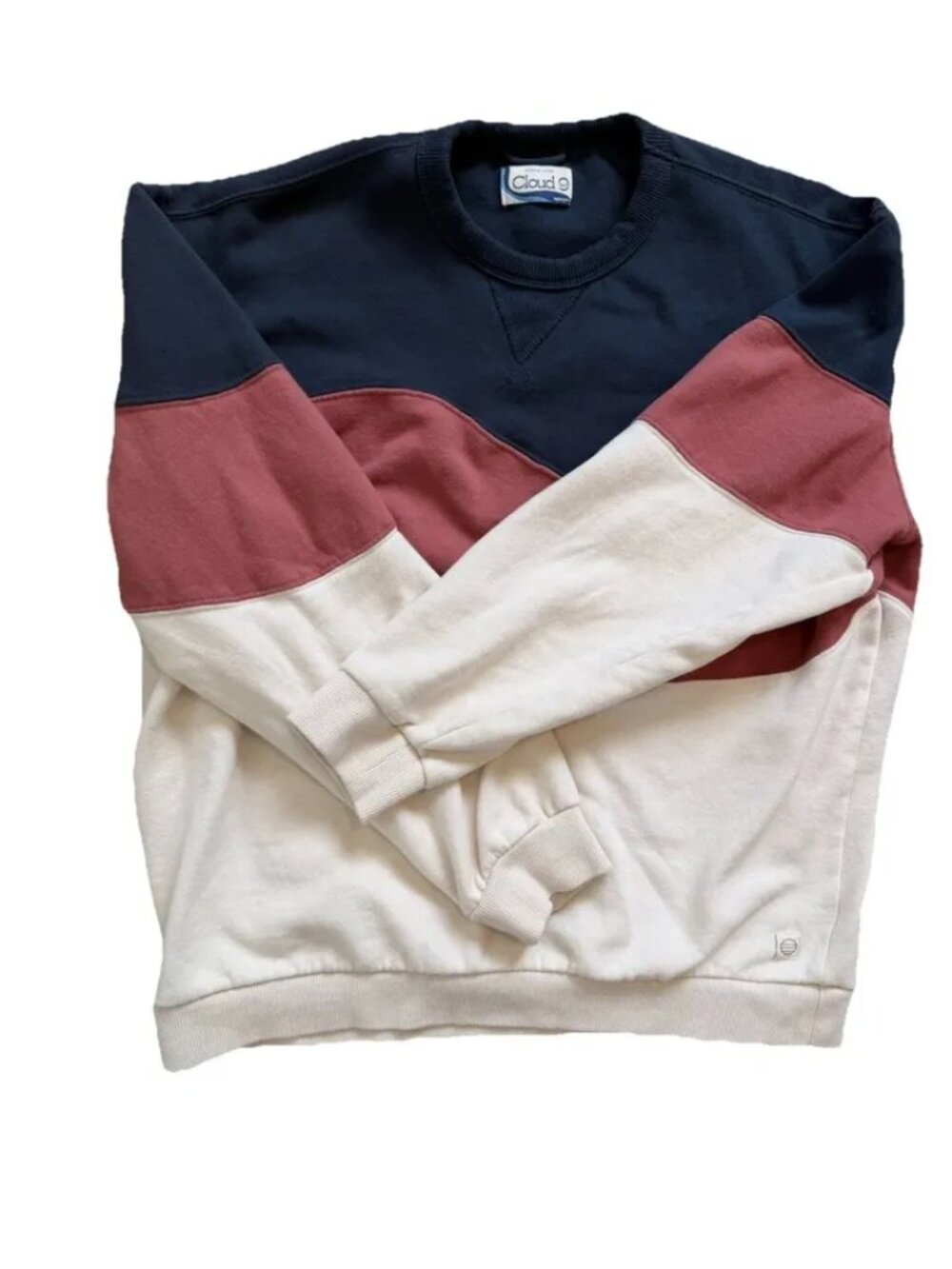 Marine Layer Cloud 9 Fleece Crewneck Withered Rose M